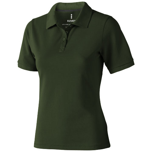 Polo personnalisé femme 200g - Calgary Vert militaire